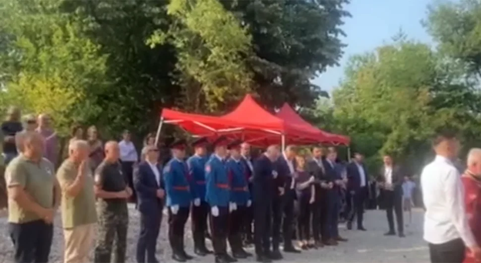 Дан сјећања на дјецу убијену током геноцида у НДХ; Присуствује Додик