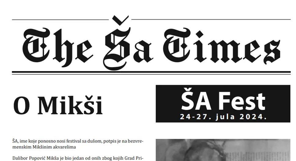 „The ŠA Times“ доноси све информације о предстојећем „ША Фесту“ у Приједору