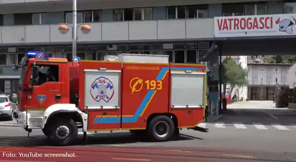 Пожар у стану: Мајка и дијете се нагутали дима, превезени у болницу