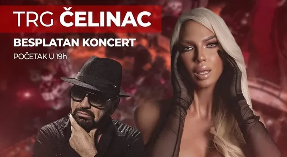 Јелена Карлеуша на Тргу у Челинцу