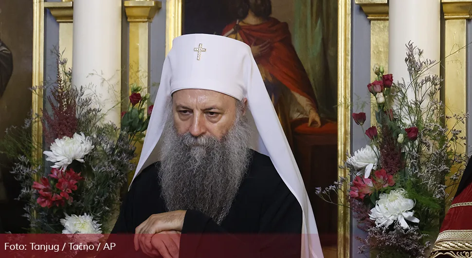 Патријарх Порфирије служио Свету литургију у манастиру Високи Дечани
