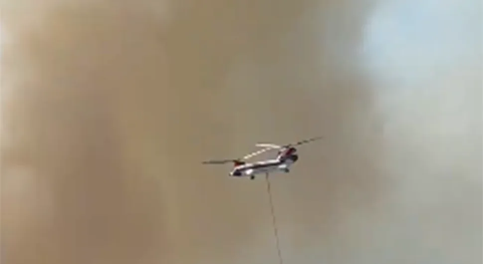 Пожар у близини чувеног турског љетовалишта