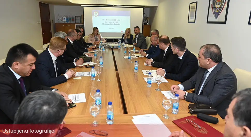 Делегација Републике Таџикистан у студијској посјети МУП-у Републике Српске