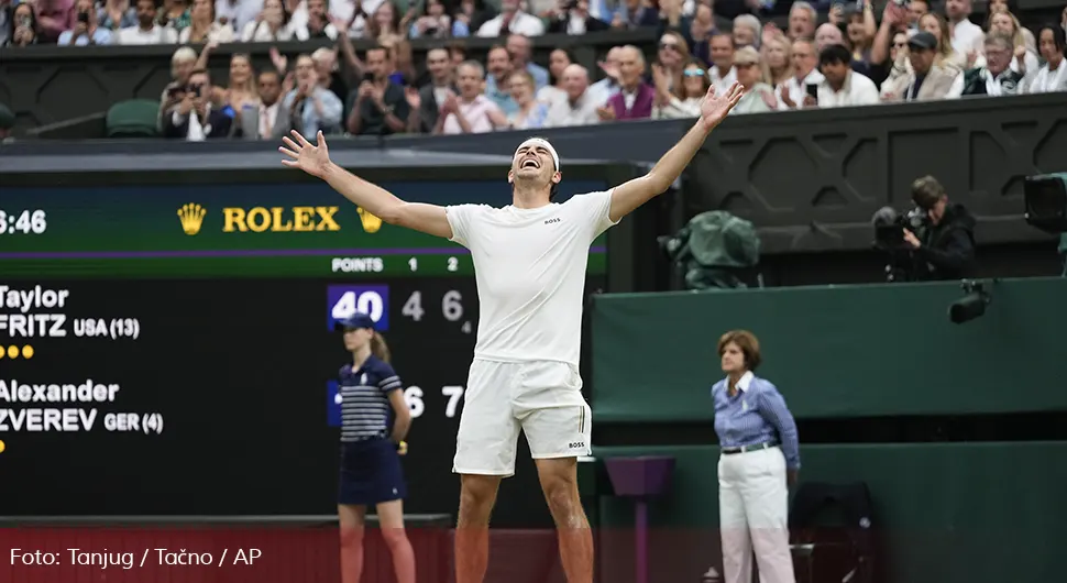 Невјероватан преокрет Фрица против Зверева