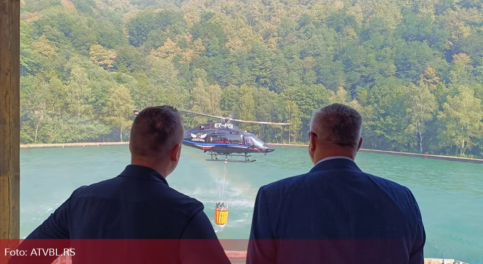 Вишковић на Тјентишту, обилази локације које је захватио пожар