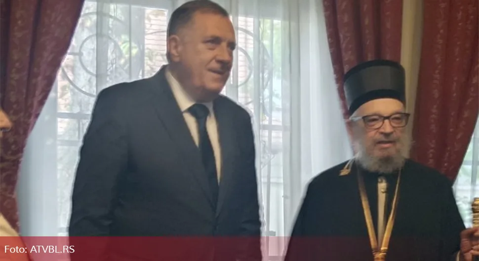 Владика Лукијан: Посјета предсједника Додика велика част