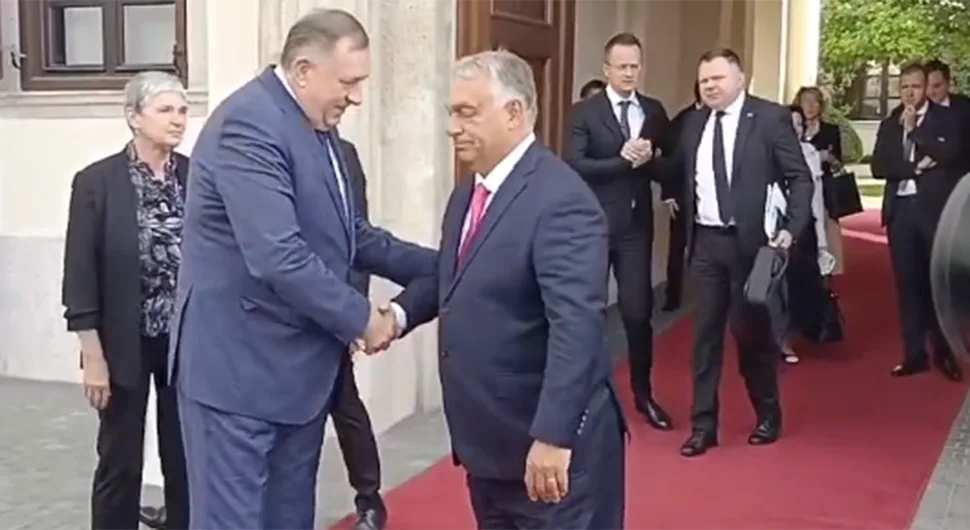 'За добре односе са Мађарском заслужни Додик, Орбан и Сијарто'