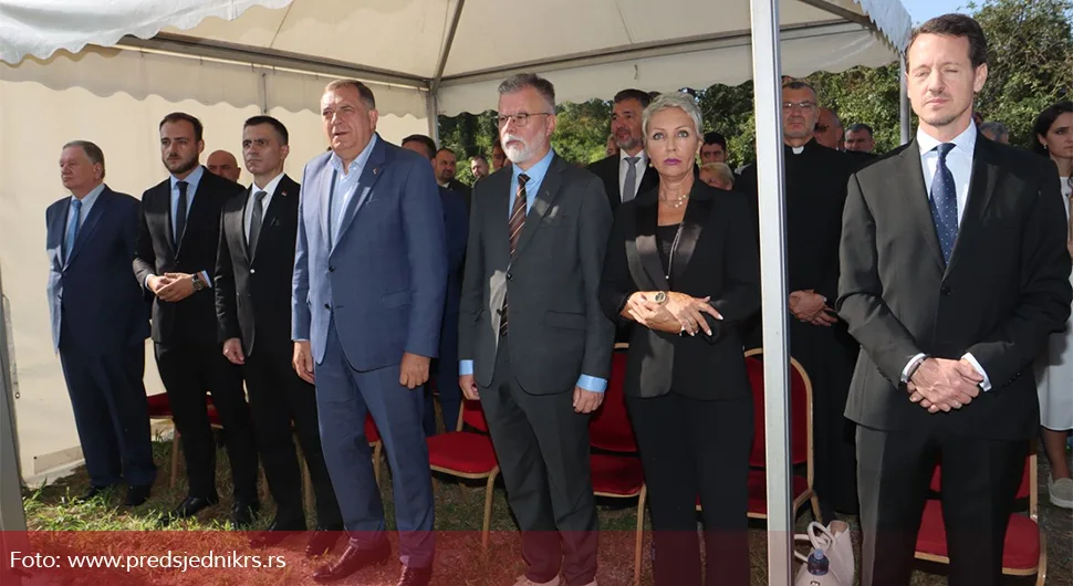 Додик у Јасеновцу: То је погром, сви знају о каквом страдању је ријеч