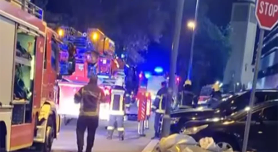 Пожар у познатој клиници на Новом Београду