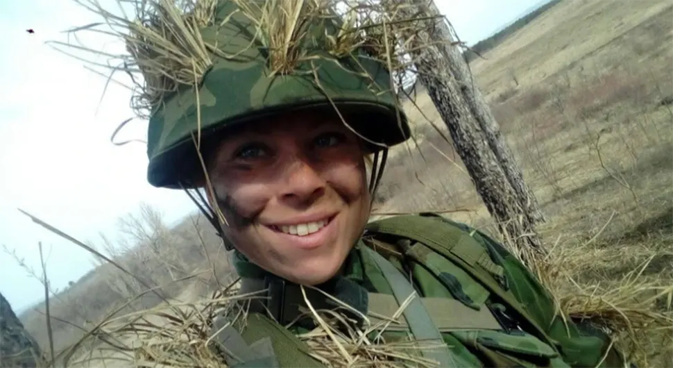 Јадранка одслужила војни рок као митраљезац: Више мушкараца имамо у фризерским салонима него у ешалонима