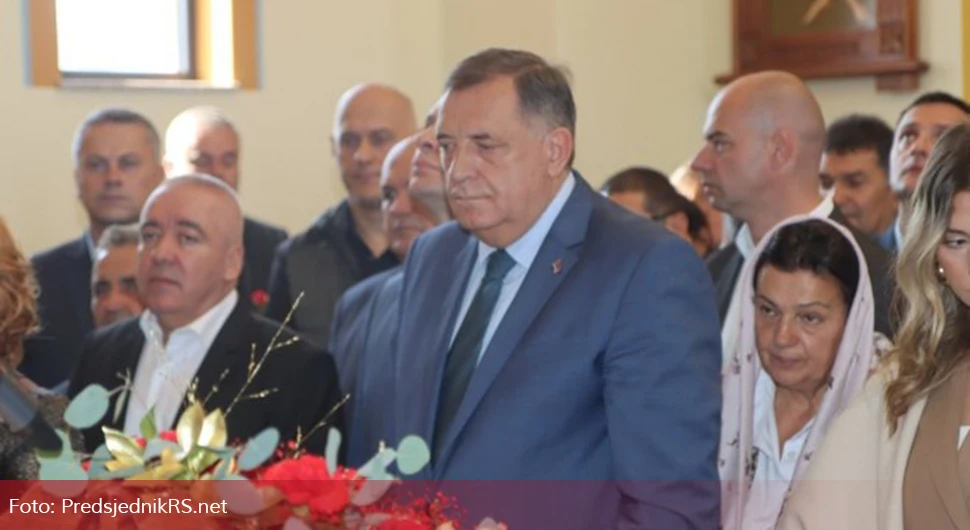 Додик: Храм у Дервишима - мјесто окупљања и светионик за будуће генерације