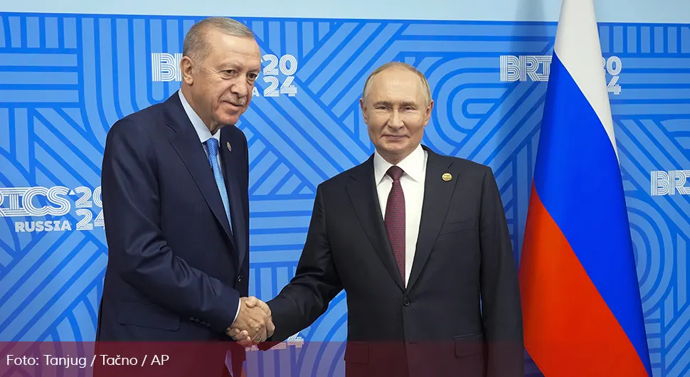 Разговарали Путин и Ердоган: Ово су детаљи