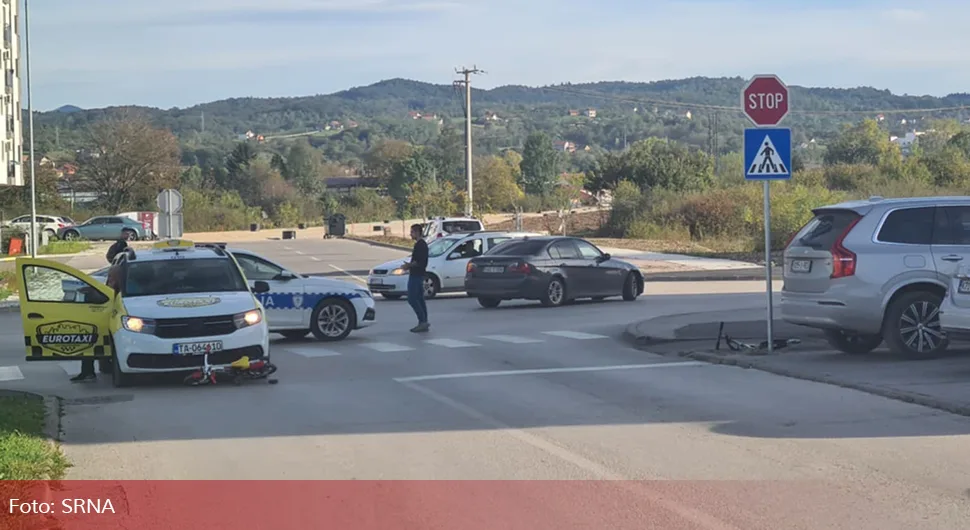 Повријеђен малољетни пјешак у Добоју