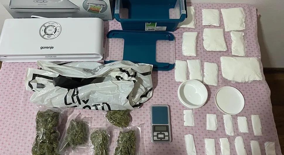 Акција ''Хантер'', заплијењено више од килограм дроге