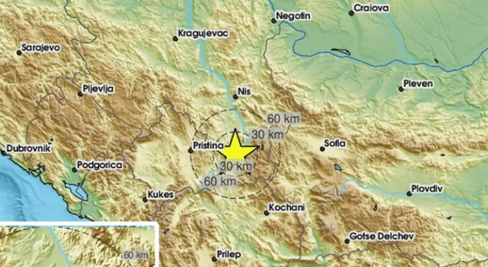 Земљотрес у Србији