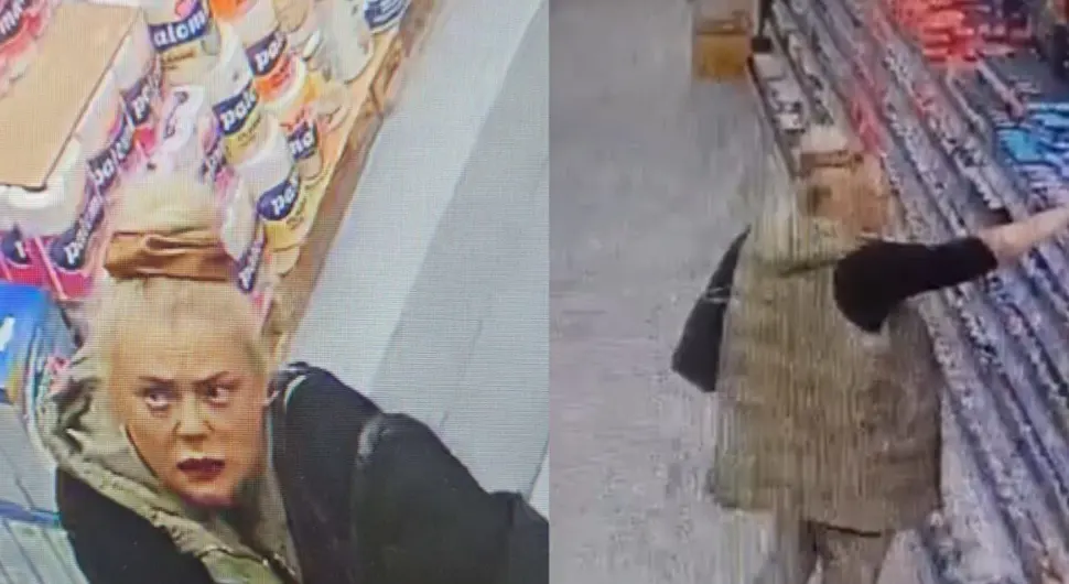 Препознајете ли жену која краде у супермакетима у БиХ? ВИДЕО