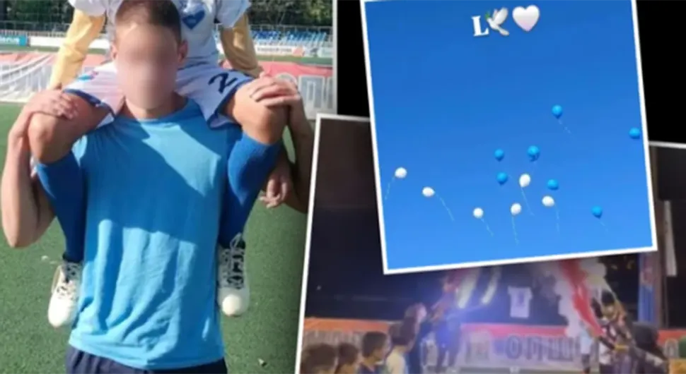 Сахрањен млади фудбалер Лазар (15) који је погинуо у језивом удесу