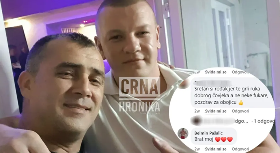 ''Брат мој'' - Пашалић оставио коментар Ахметспахићу на фотографију прије него што га је брутално претукао
