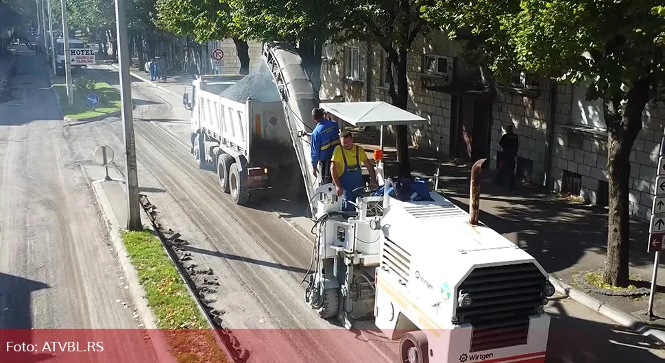 Једна од најважнијих саобраћајница у Требињу у новом руху