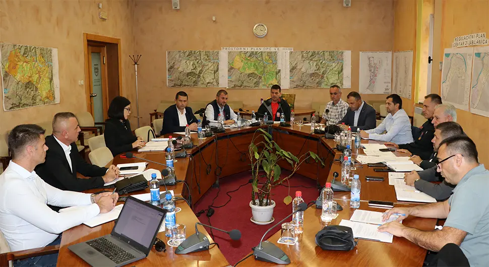 У Јабланици засиједао Штаб за процјену и санирање штете, ово је закључено