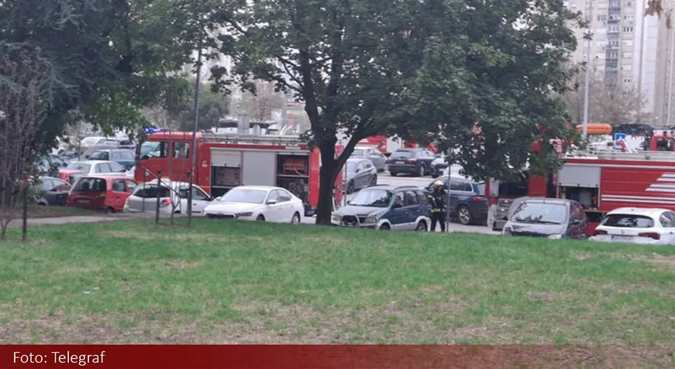 Локализован пожар у стамбеној згради на Новом Београду, једна особа повријеђена