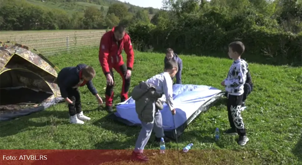 Малишани из Бијељине на једнодневној обуци Горске службе