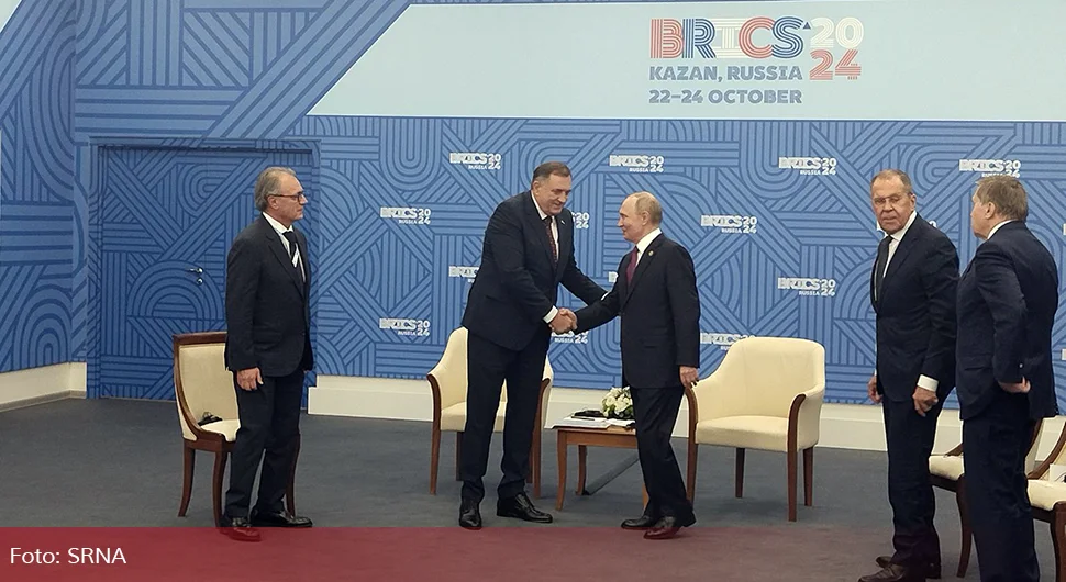 Званични сајт руског предсједника информисао јавност о састанку са предсједником Српске