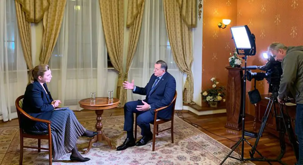 Предсједник Додик говорио за неке од најзначајнијих руских медија