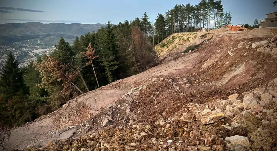 Донесене хитне мјере због клизишта у Сарајеву