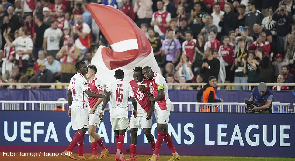 Монако декласирао Звезду