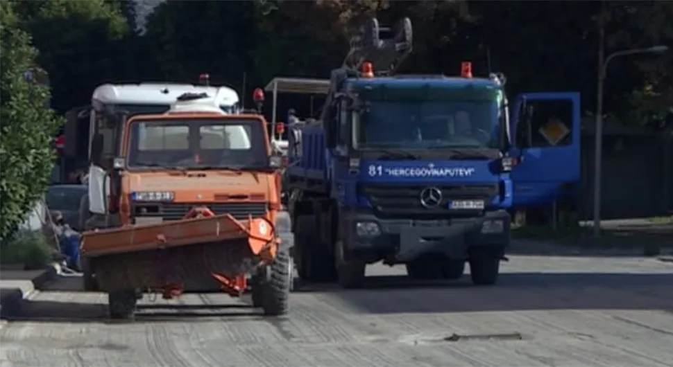 Требиње: У току реконструкција једне од најважнијих градских саобраћајница