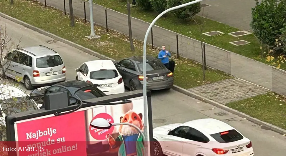 Судар више возила у Борику