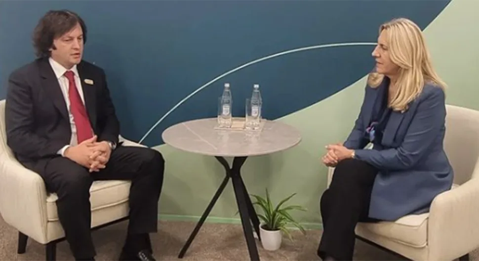 Цвијановићева са предсједником Владе Грузије