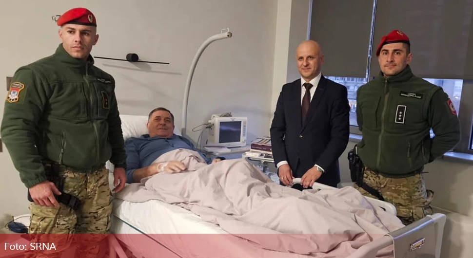 Кострешевић и припадници САЈ-а посјетили предсједника Додика