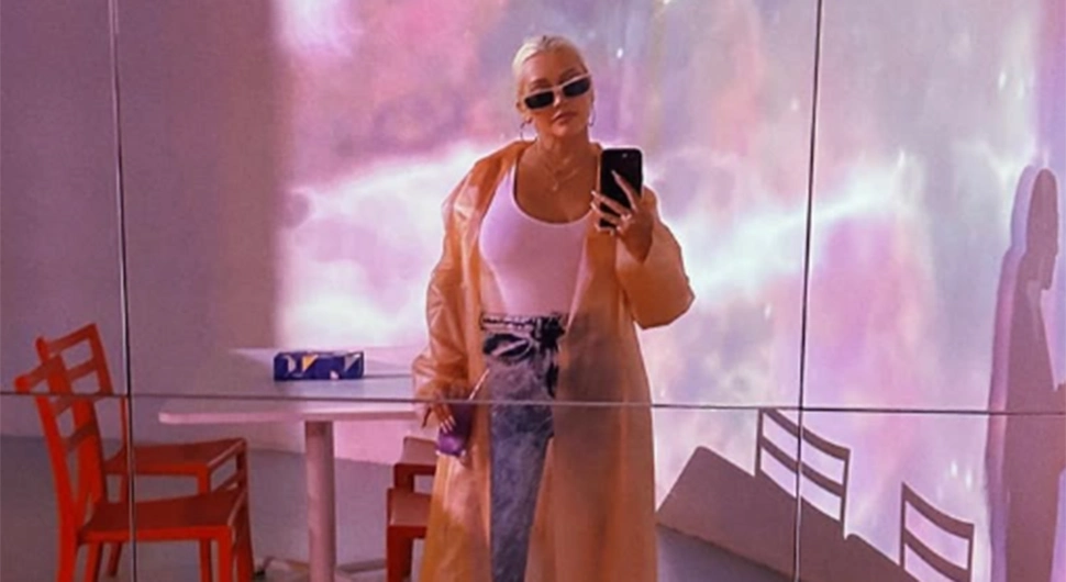 Кристина Агилера голотињом прославила рођендан - ФОТО