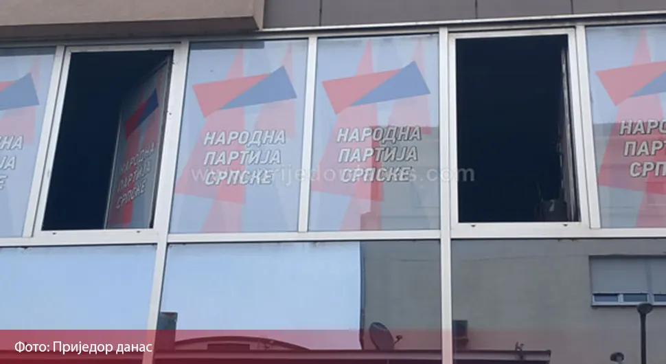 Горјела канцеларија Народне партије Српске у Приједору