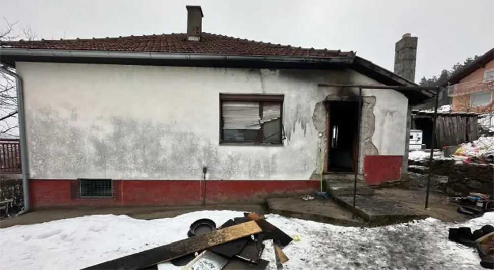 Породица из Челинца у пожару остала без свега