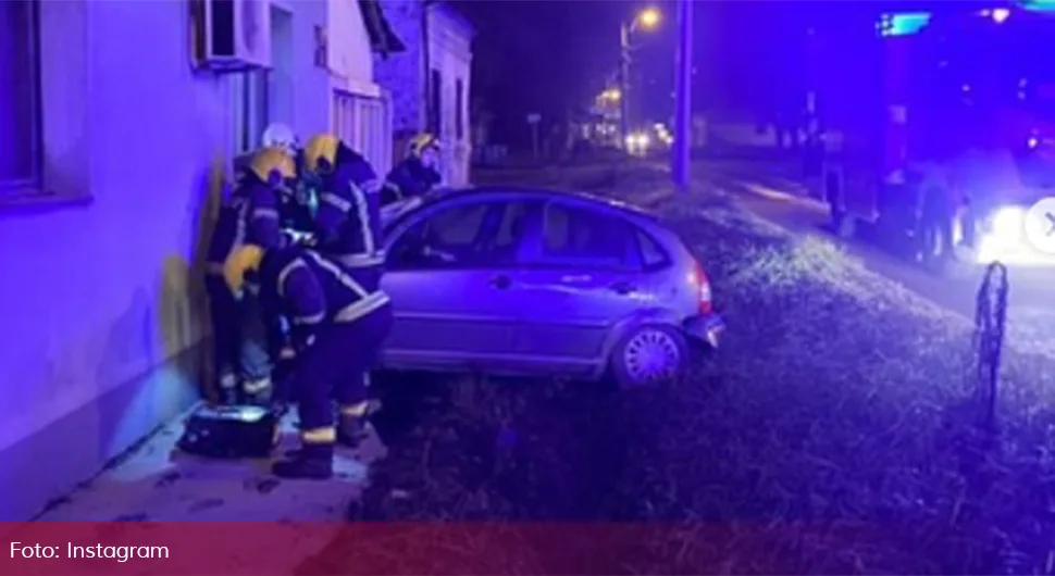 Аутомобилом ударио у кућу: 'Завршио' у спаваћој соби