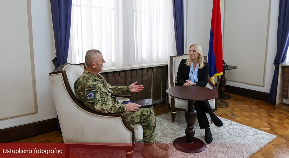 Цвијановић са командантом ЕУФОР-а: Сви изазови политичке прилике