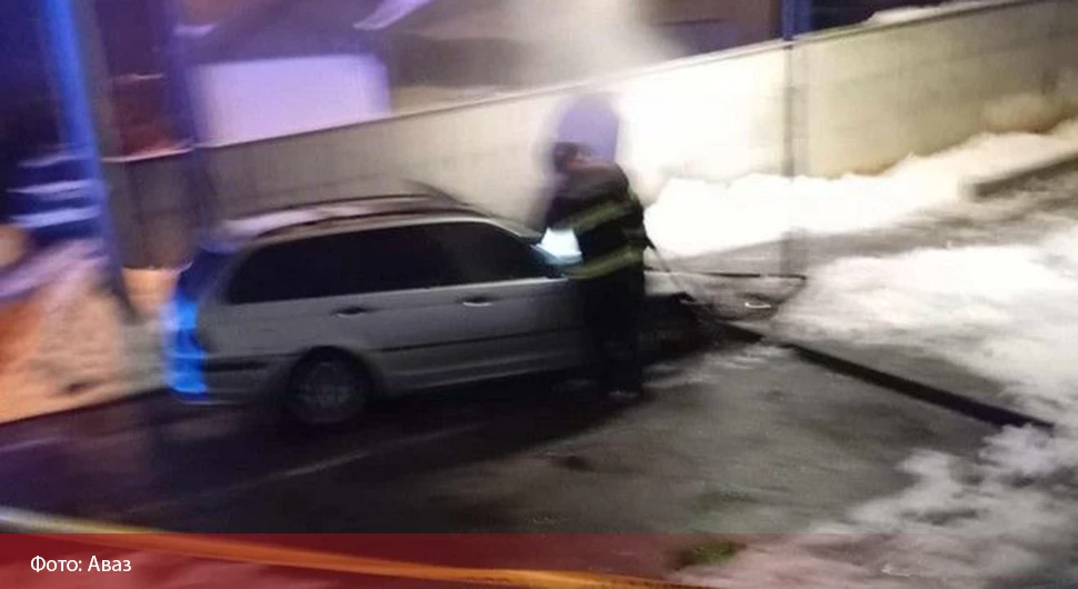 Пожар у Тузли: Током јутра изгорјело возило