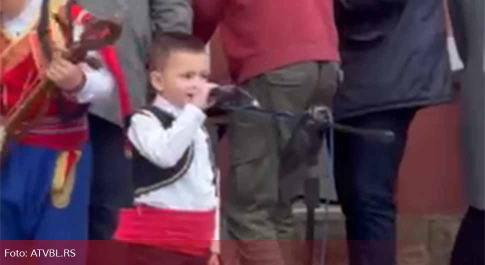 Најмлађи здравичар из Билеће одушевио све