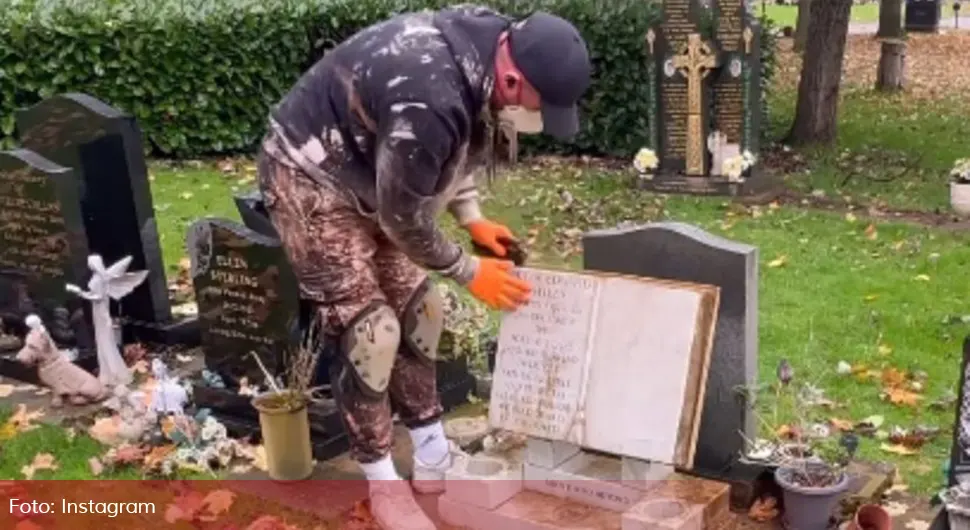 Чисти гробове у слободно вријеме и зарађује велики новац: ''Тако сам купио своју прву кућу''