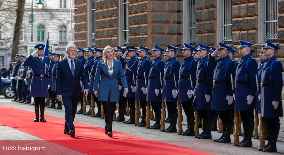 Жељка Цвијановић дочекала предсједника Чешке