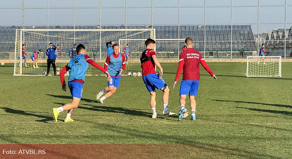 АТВ у Анталији: Два испита за фудбалере Борца у недјељу