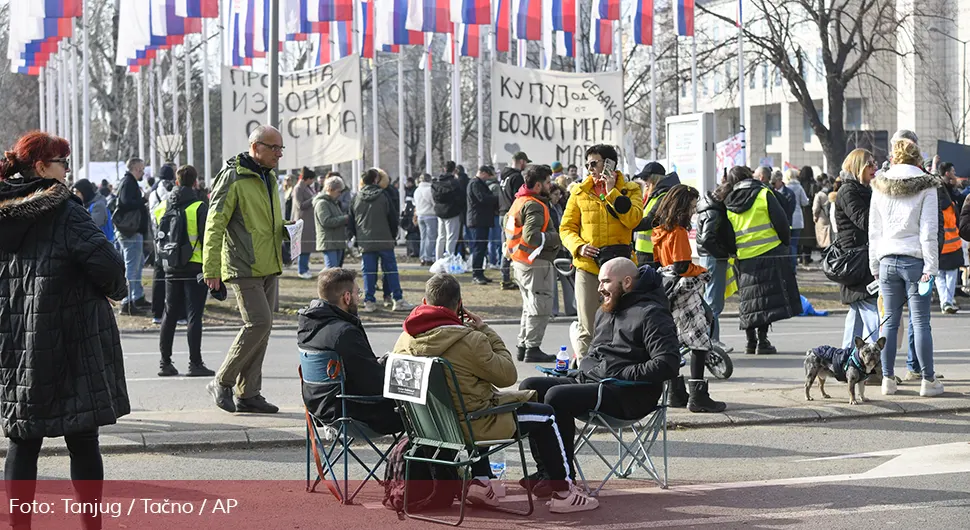 Завршена блокада Моста слободе у Новом Саду
