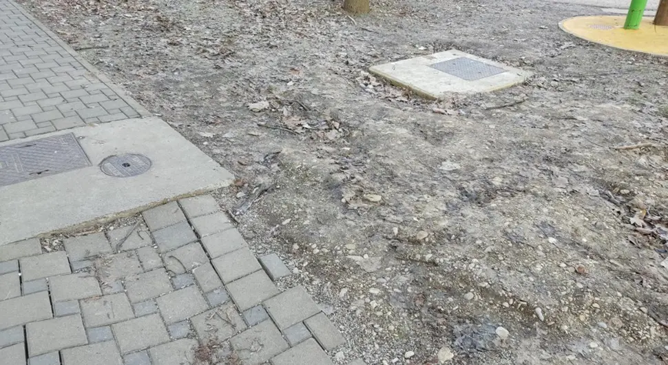 Како данас изгледа Ћирилични парк: Ораница, коцка већ пропала...