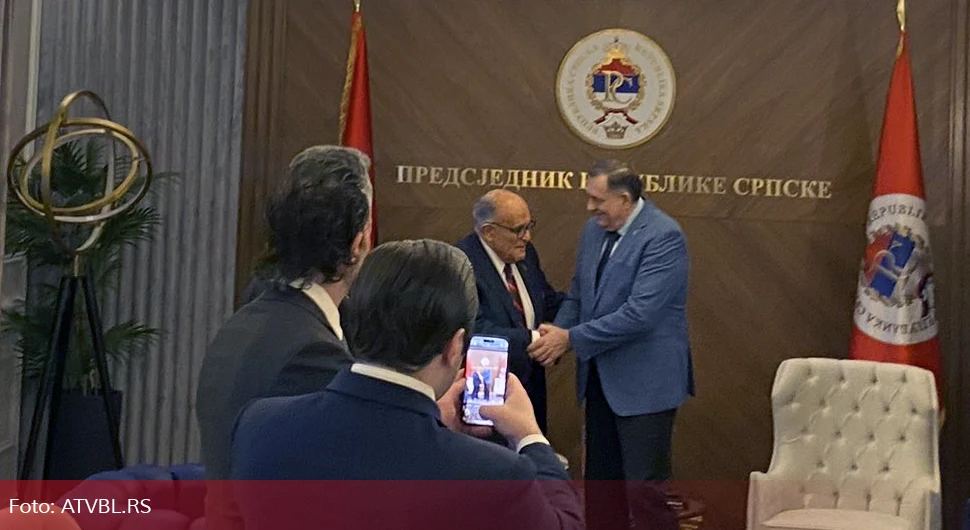 Ђулијани: Додик снажан пријатељ Америке и водећи политичар већ неколико деценија