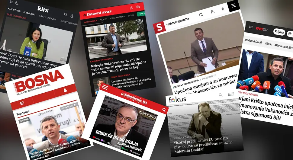 Лидери опозиције, са наслових страна бошњачких медија, нападају руководство Српске
