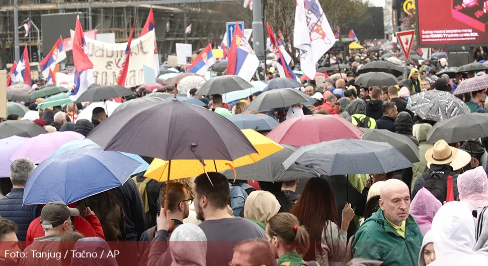МУП Србије: На врхунцу протеста присутно 107.000 људи