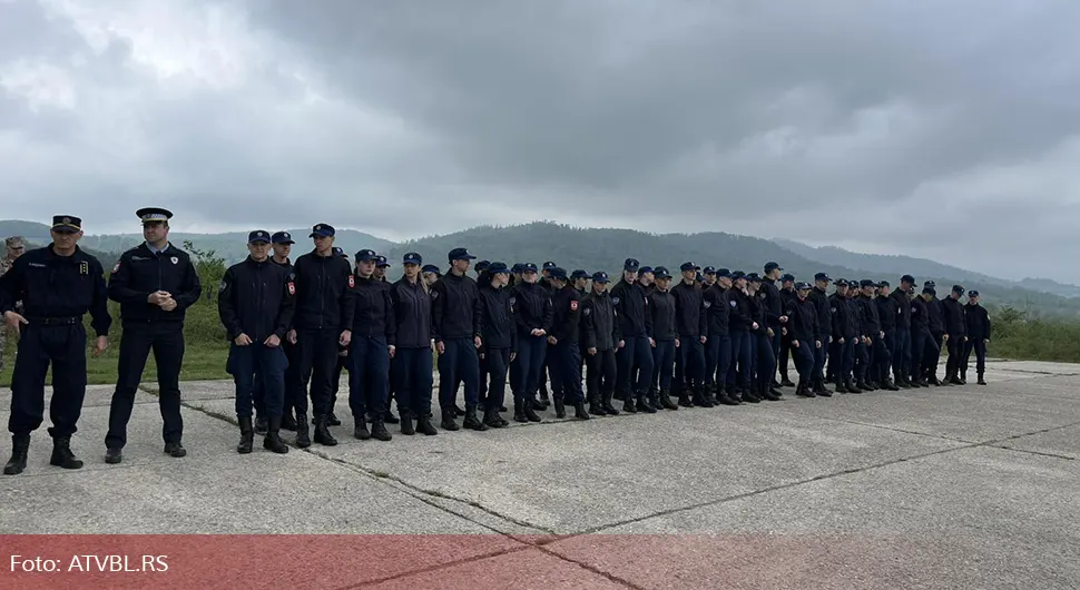 Показна вјежба матураната Средње школе унутрашњих послова Српске